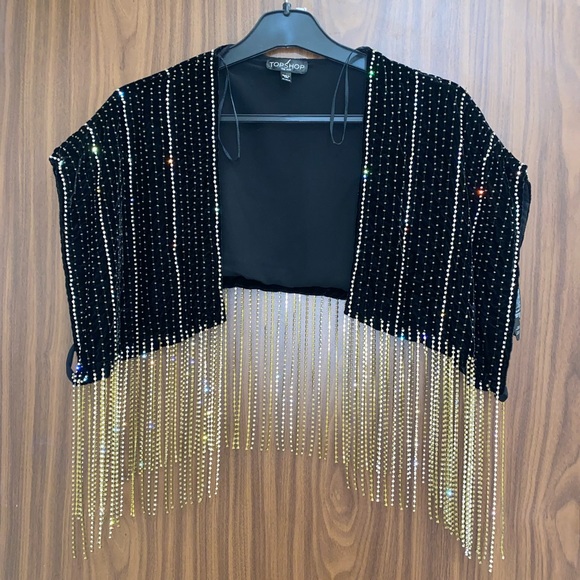 Topshop Diamond Cape - Picture 3 of 3